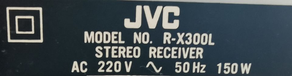 STEREO RECEIVER JVC R-X300L Digital Synthesizer Stereo - TOP - in Berlin