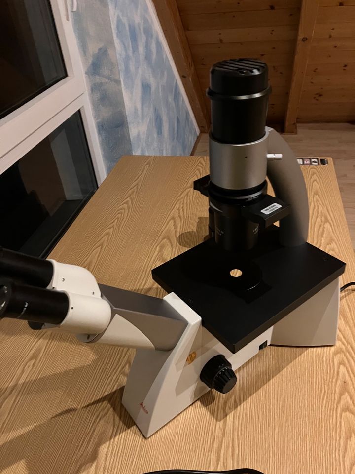leica microskop microscop DMi1 3 Objektive in Nürnberg (Mittelfr)