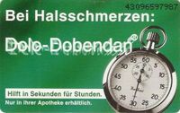 Deutsche Telefonkarte S 135 Bei Halsschmerzen Apotheke Stoppuhr Nordrhein-Westfalen - Kamen Vorschau