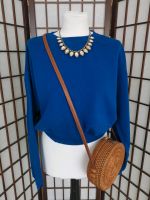 H&M Crop Sweatshirt in blau Gr. S Stuttgart - Stuttgart-Nord Vorschau