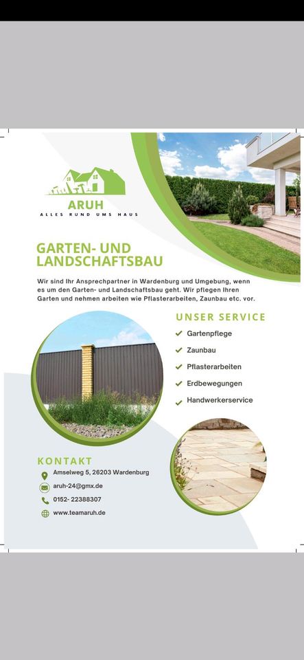 Hecke entfernen/ Bäume  Fällen!  LETZTE TERMINE in Wardenburg