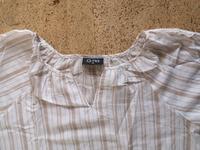 Bluse kurzarm beige weiß neu Niedersachsen - Lüneburg Vorschau