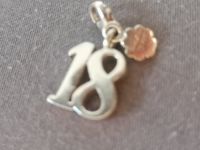 Thomas Sabo Zahl 18 mit kl. Kleeblatt, 925er Silber Niedersachsen - Loxstedt Vorschau