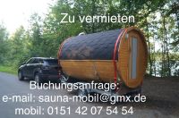 Fasssauna, Saunafass, Mobile Sauna zu vermieten. Nordrhein-Westfalen - Gütersloh Vorschau