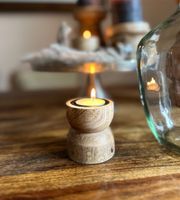 Kerzenständer Kerzenhalter Teelicht Holz Bayern - Traunreut Vorschau