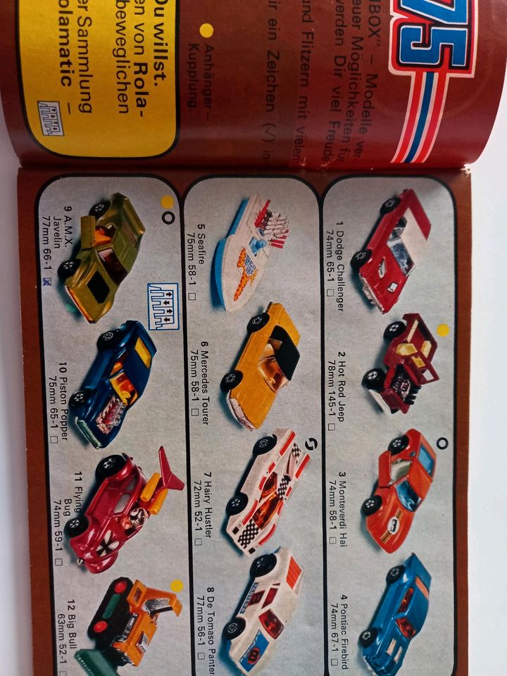 Matchbox Katalog von 1976 in Runkel