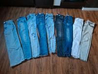 9 Teile Jeans Paket Stretch Skinny Gr.32 34  26 Hessen - Bad Endbach Vorschau