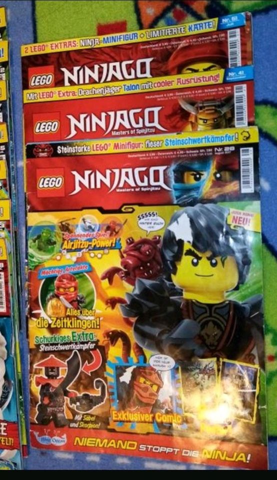 29 Hefte Lego Ninjago in Nordhausen