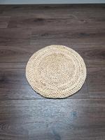 Tischset beige Stroh rund 38 cm Matte Bayern - Türkheim Vorschau