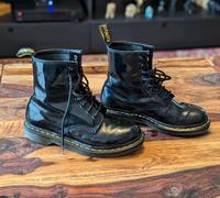 Dr. Martens Lackleder Schnürboot schwarz Schnürboots Bayern - Starnberg Vorschau
