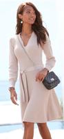 Lascana by Heine Damen Kleid Strickkleid Beige Neu Elegant 42 Gr Wuppertal - Barmen Vorschau