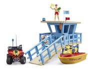 Bruder 62780 *NEU* bworld Life Guard Station mit Quad und Persona Bayern - Vohenstrauß Vorschau