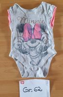 Baby Body kurzarm Minnie Mouse Größe 62 Mädchen grau/pink Bayern - Pfronten Vorschau