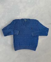 Ralph Lauren Zopfmuster Pullover blau Gr L Herren V Neck Nordrhein-Westfalen - Krefeld Vorschau