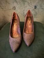 Pumps dunkelblau glitzer München - Hadern Vorschau