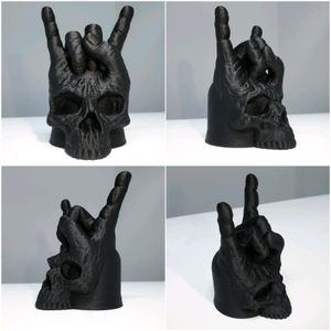 Kappe für Anhängerkupplung SKULL  TOTENKOPF DEMON mit DIEBSTAHLSICH.