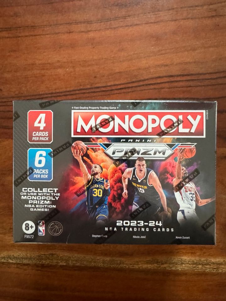 2023-24 Prizm Monopoly Blaster Box, Basketball, NBA, Wembenyama in Berlin