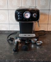 Silvercrest Espressomaschine schwarz Mut Milchaufschäumdüse Nordrhein-Westfalen - Ahaus Vorschau