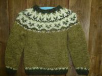 NEU ! Islandpullover, Kinderwollpullover, Größe 110-116 Niedersachsen - Steyerberg Vorschau