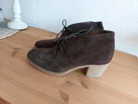 Esprit Halbschuhe Leder braun High Heel Schnürschuh Schleswig-Holstein - Lübeck Vorschau