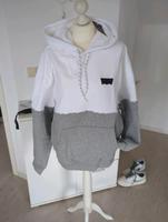 Levi's Pullover Hoodie unisex Herren M grau Weiß Damen Hessen - Alsfeld Vorschau