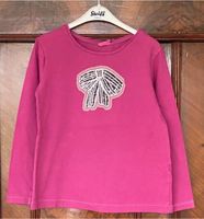 Longsleeve Shirt Zara Stickerei Pailletten Schleife Gr 140 pink Eimsbüttel - Hamburg Harvestehude Vorschau