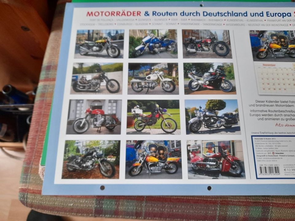 2 ältere Dumont Kalender mit tollen Motorradfotos in Dresden