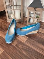 Pumps, Keilabsatz, blau, 39 Sachsen - Rodewisch Vorschau
