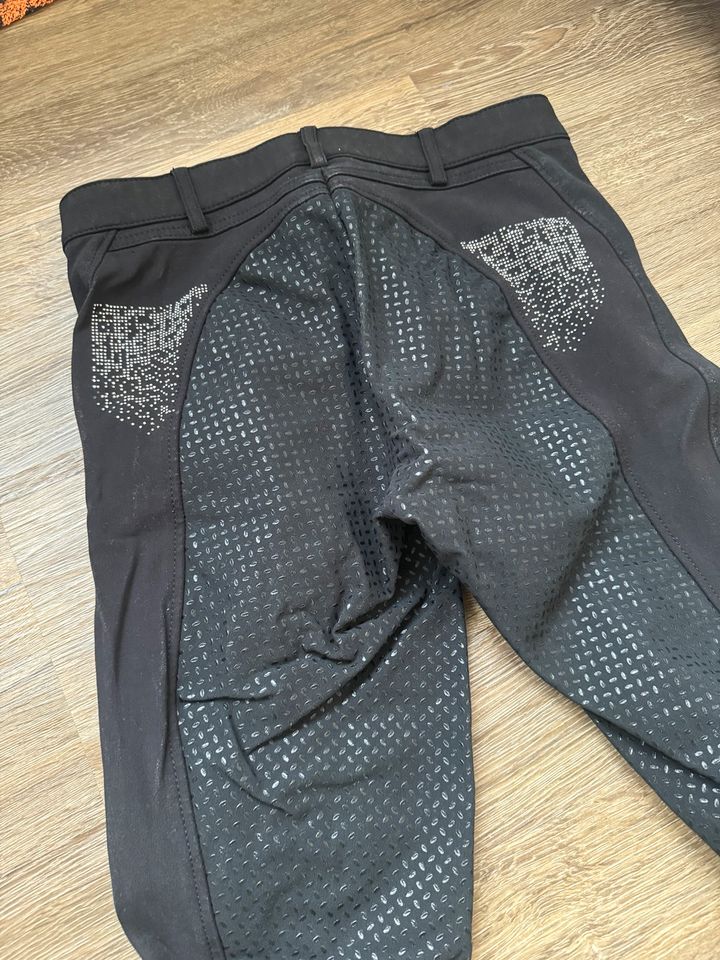 Pikeur Reithose Elina Grip schwarz Glitzer Gr 34 in Essen