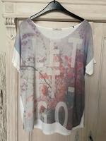 EDC by Esprit Damen T-Shirt weiß bunt Gr.XL 42 wie neu Baden-Württemberg - Hattenhofen Vorschau