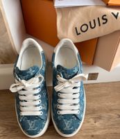 LOUIS VUITTON TIME OUT SNEAKER DENIM BLAU GR. 36 TOP! Nordrhein-Westfalen - Oerlinghausen Vorschau