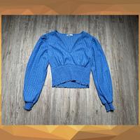 Only/ Gr. S / Blusenshirt mit langen Ärmeln / Neuwertig / Blau Hessen - Körle Vorschau