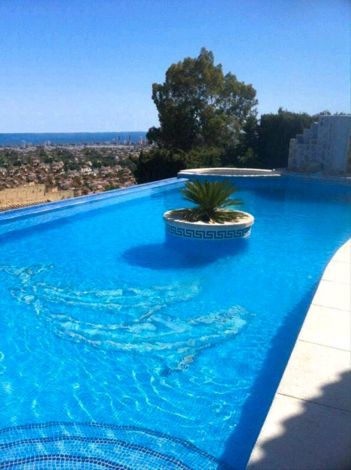 Villa Traum Meerblick Pool 23x12m Jacuzzi Calpe 1A Kapitalanlage in Bingen