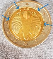 2 Euromünze 2014 F "Fehlprägung" Rheinland-Pfalz - Schifferstadt Vorschau