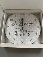 Wanduhr Uhr "Zeit zum Träumen ist der Weg zu den Sternen" NEU Kr. München - Aying Vorschau