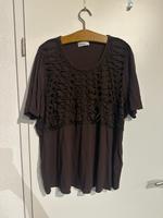 Tshirt dunkelbraun knoten Viskose 54/56 Ulla Popken Nordrhein-Westfalen - Wegberg Vorschau