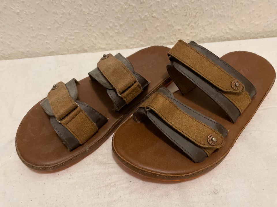 Braune Leder Kindersandalen Cool 32 in Düsseldorf