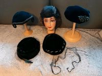5 Hüte schwarz Strass 20er 30er 40er 50er Antik Vintage Rheinland-Pfalz - Idar-Oberstein Vorschau