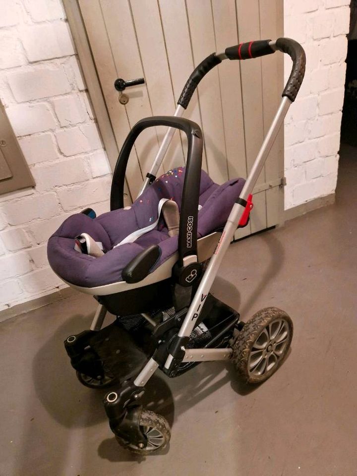 Hartan VIP XL Kombi-Kinderwagen + Maxi-Cosi in Düsseldorf