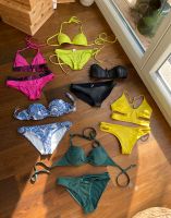 Bikini Calvin Klein Hollister Triangel pink rosa gelb neon Bayern - Fürth Vorschau