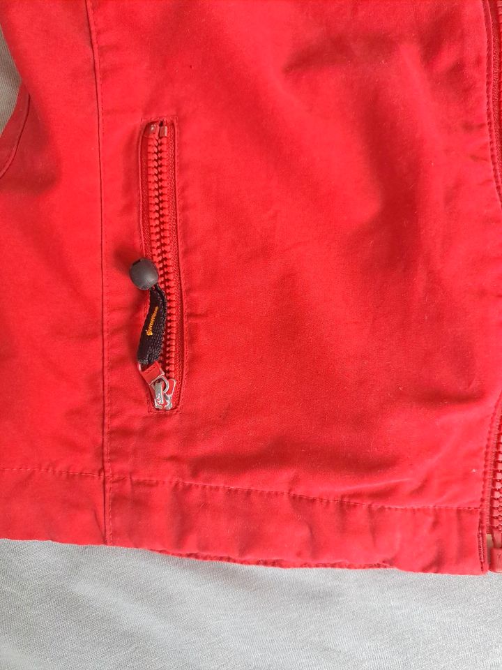 Jack wolfskin Jacke 104 rot Frühling Sommer in Ostheim