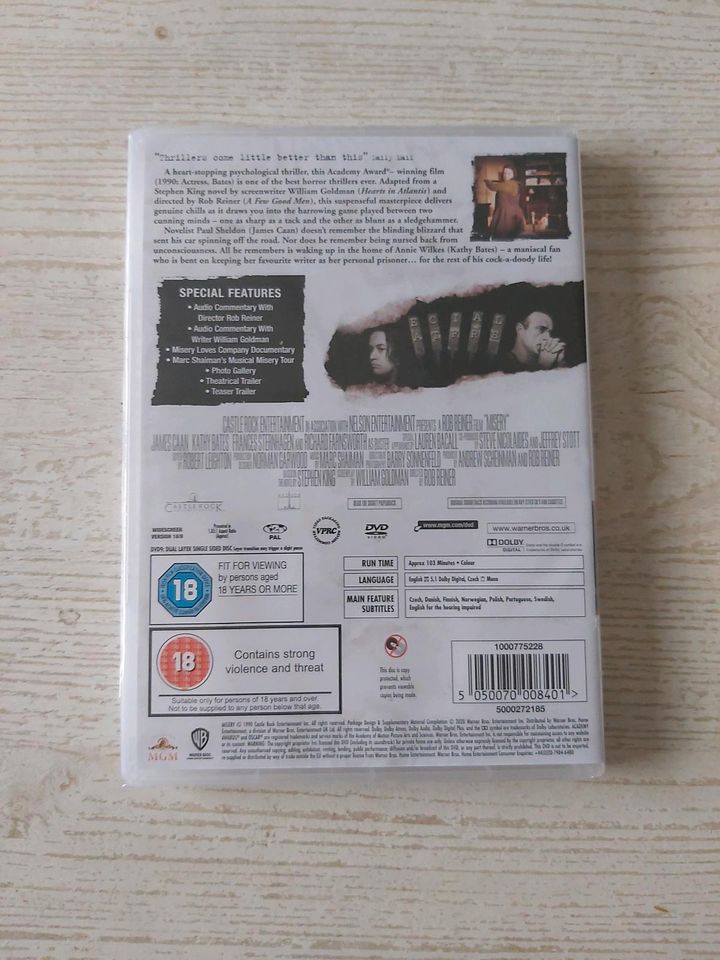 MISERY ( Englisch) Dvd in Gladbeck