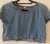 Divided Crop-Top/ H&M/ Denim Shirt Gr. 34/ T-Shirt Nordrhein-Westfalen - Neuenkirchen Vorschau