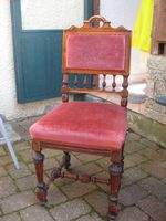 Antiker gepolsterter Stuhl für Esstisch Kr. München - Gräfelfing Vorschau