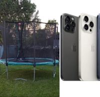 Tausche hochwertiges Trampolin gegen IPhone 15 pro Max Nordrhein-Westfalen - Mechernich Vorschau