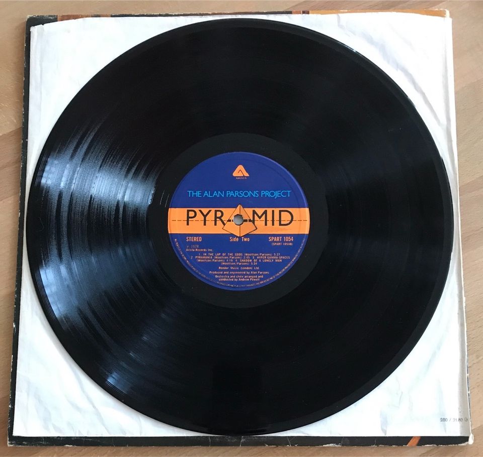 The Alan Parsons Project Schallplatte Pyramid 1978 LP Arista in Mechernich