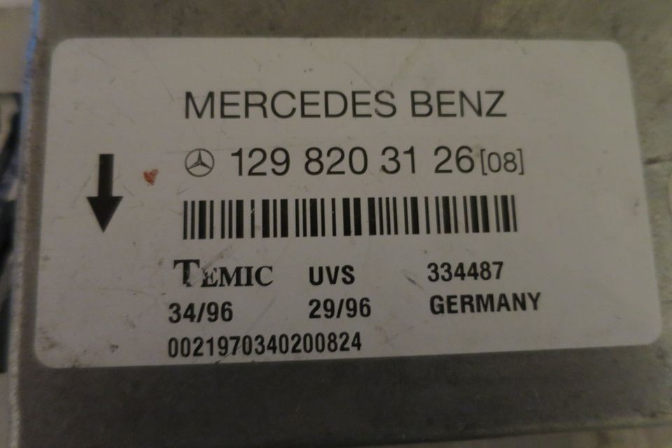 Verdecksteuergerät für Mercedes  SL W 129 in Saaldorf-Surheim