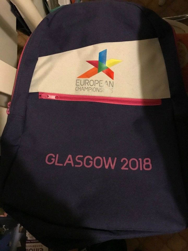 Rucksack European Championships 2018 Glasgow, neu, unbenutzt in Frankfurt am Main