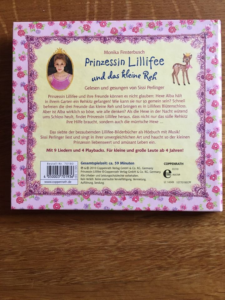 CD Prinzessin Lillifee Und das kleine Reh in Rheinfelden (Baden)