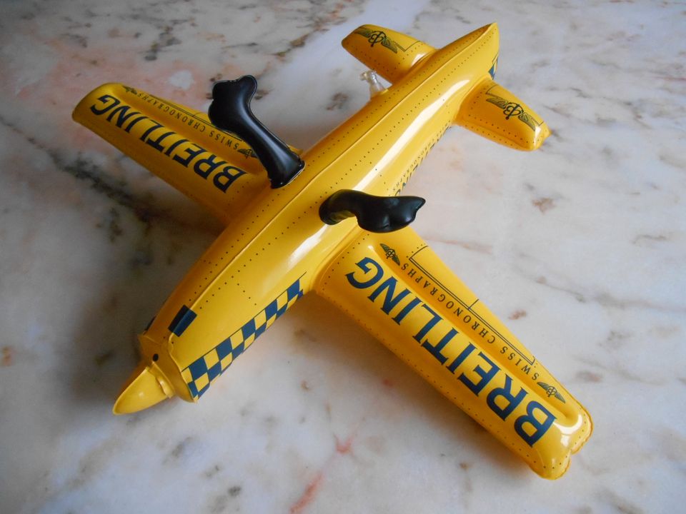 Breitling – aufblasbares Flugzeugmodell – EXTREM RAR in Borstel b Sulingen